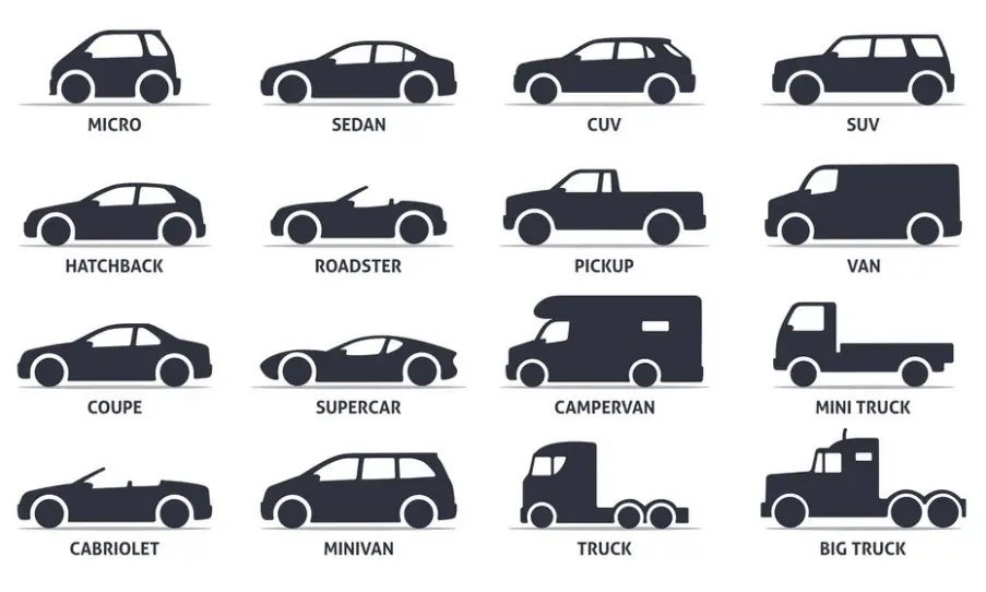 Types of scrap cars at Melbourne – sedans, SUVs, hybrids